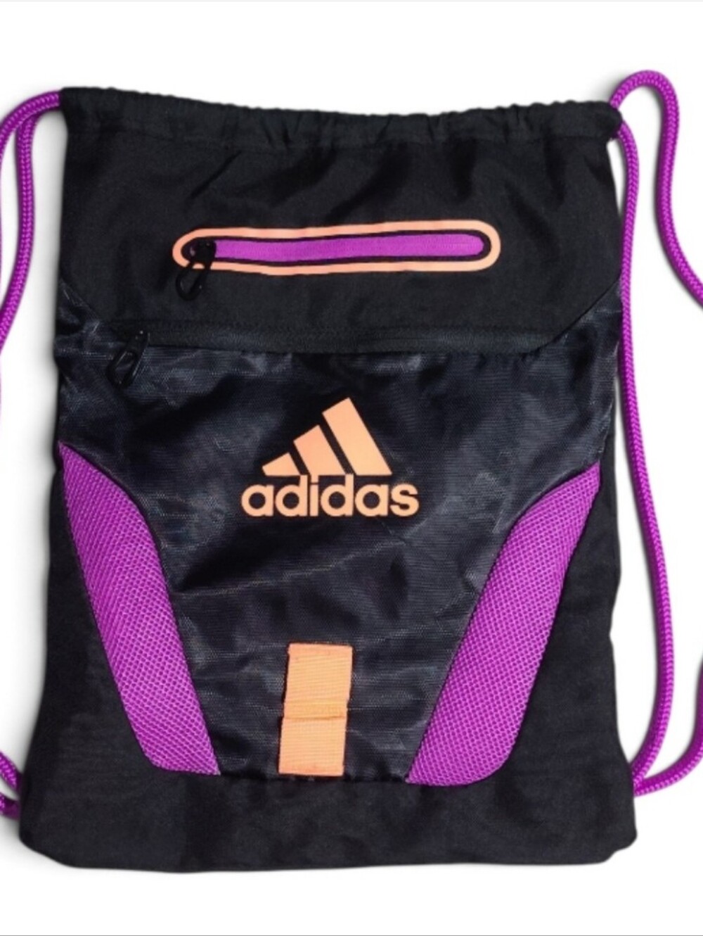 adidas Alliance II drawstring sackpack / gym bag As-is